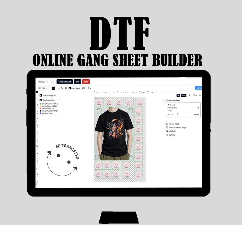 DTF GANG SHEET BUILDER – EE TRANSFERS