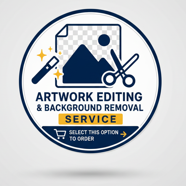 Artwork Editing Background Removal Service