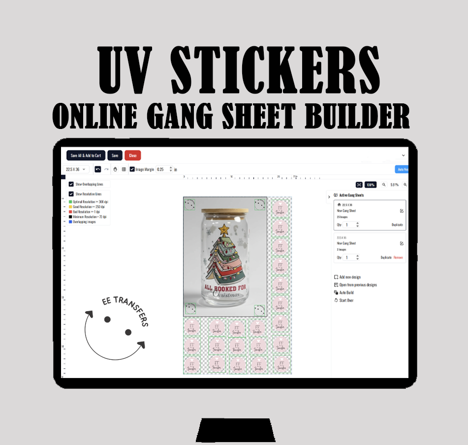 UV DTF GANG SHEET BUILDER